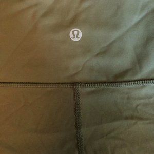 Lululemon Olive Green Ankle Leggings